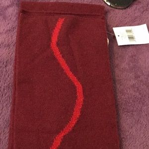 NWT Vintage Kate Spade Long Devil Horn Novelty Scarf- RARE